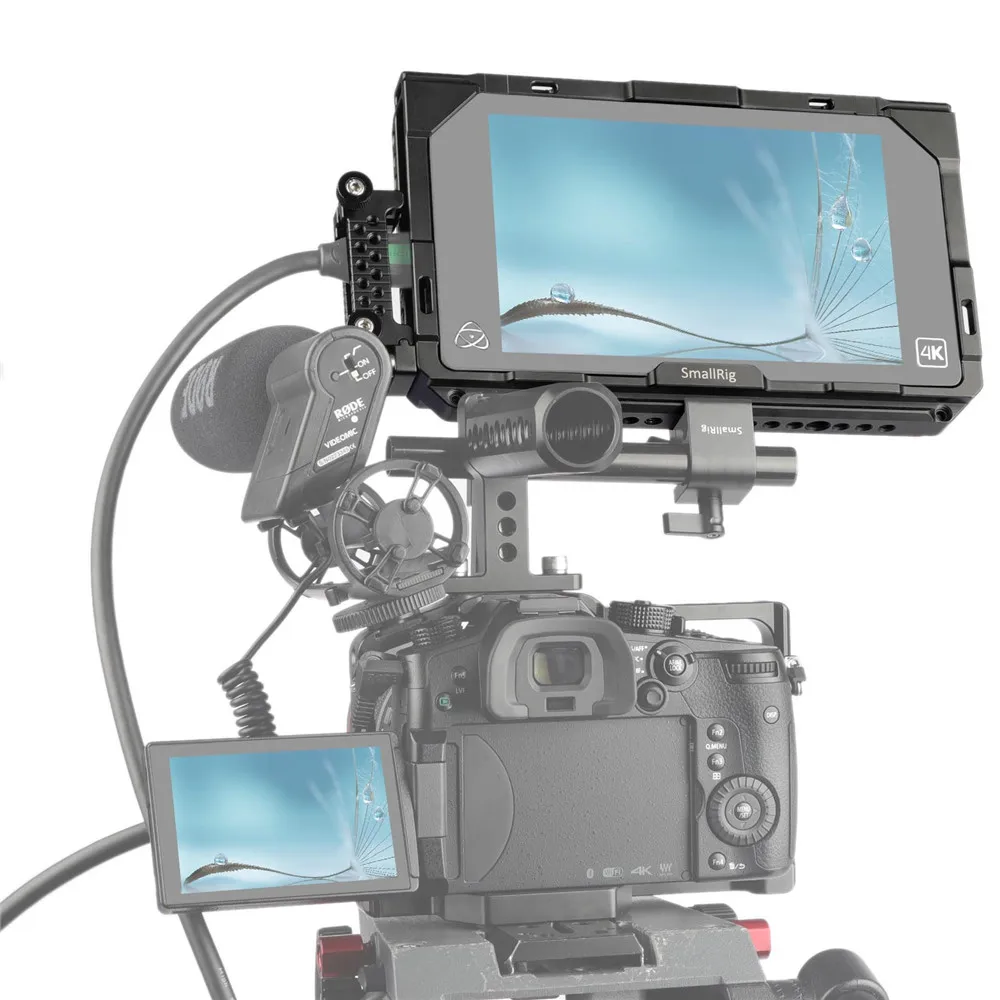 SmallRig dslr камера клетка для монитора атомоса Shogun и Ninja Assassin 7 &quot записывающий