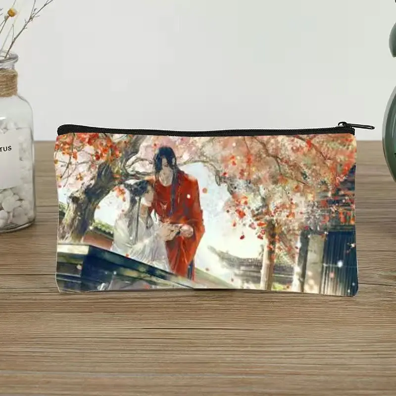 

Tian Guan Ci Fu School Pencil Cases Anime Mo Dao Zu Shi Heaven Official’s Blessing Hua Cheng Xie Lian Cosplay Canvas Pencil Box