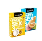 Набор презервативов Domino Sweet Sex с запахом мороженого и фруктов латекс