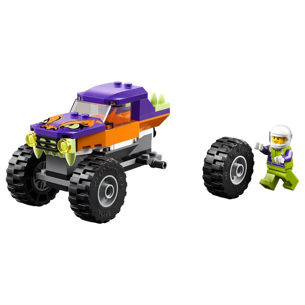 Конструктор LEGO City (Сити) 60251 Great Vehicles Монстр-трак 5+ | Игрушки и хобби