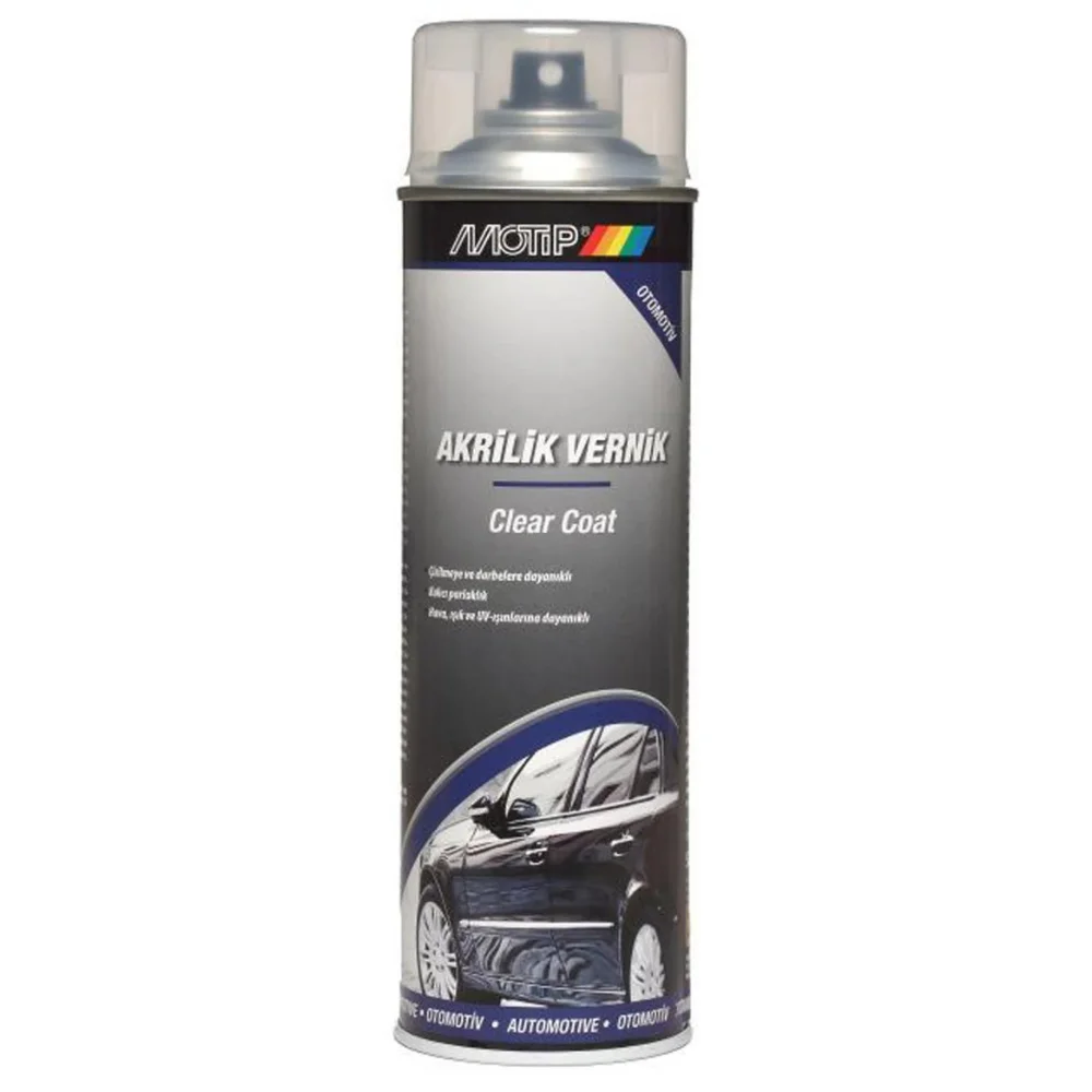 

Motip Acrylic Varnish Metal Wood Plastic Surfaces Unpainted Materials Excellent Adhesion Protection General Purpose