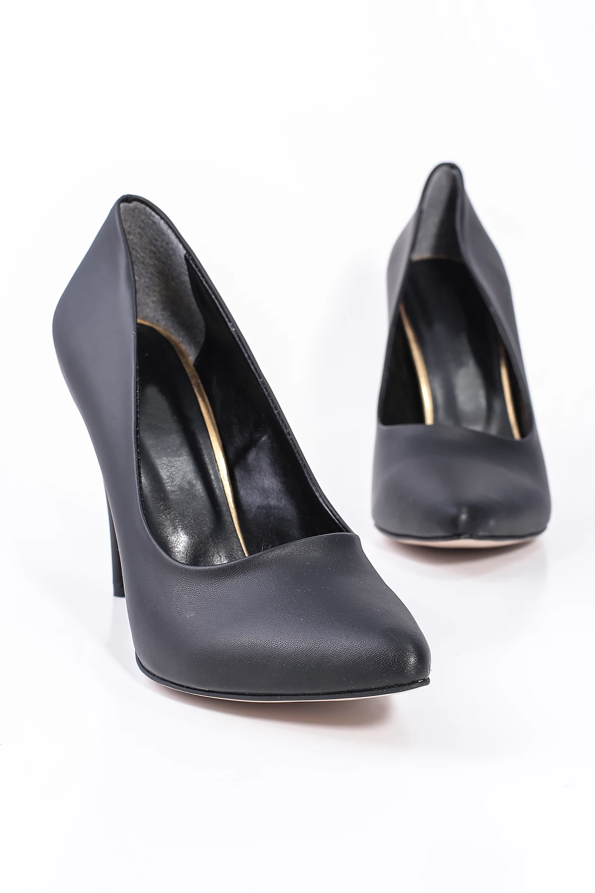 

Stiletto Genuine Leather Black Women 'S Classic Shoes