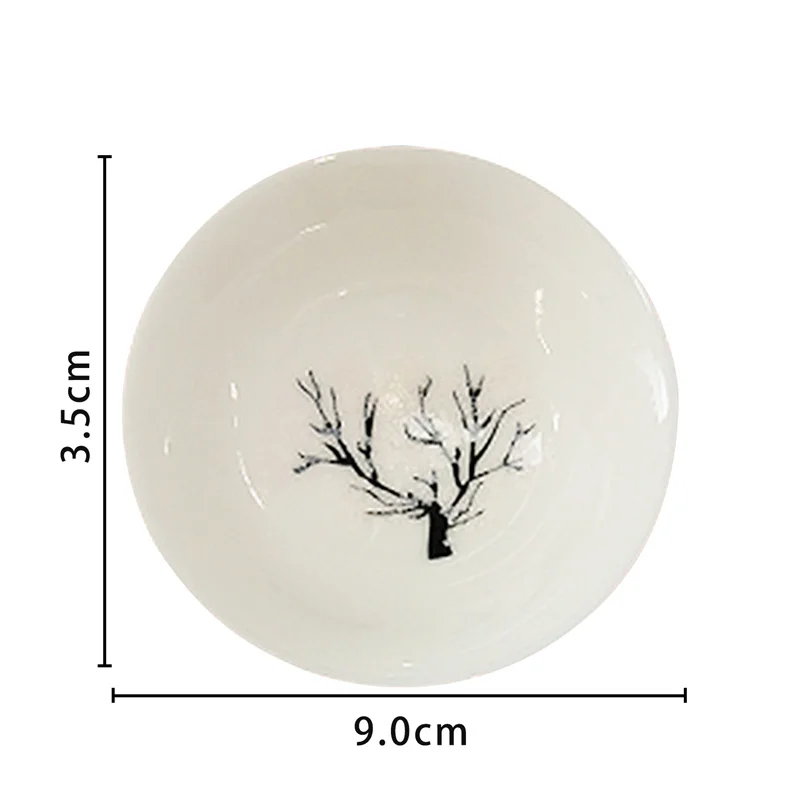 

1 PCS Magic Sakura Cup Japanese Cold Temperature Color Changing Tea Flower Display Sake Ceramic Kung Fu Bowl