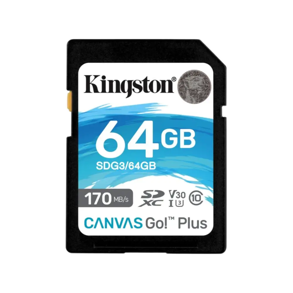 Flash card SDXC 64GB Kingston UHS-I class U3 V30 reading: 170мб/S recording: 70мб/with sdg3/64GB USB flash drive pen |
