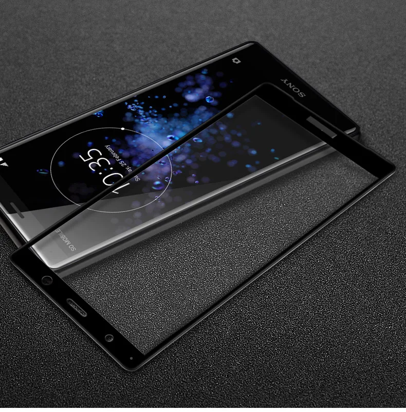 Полноэкранное защитное стекло для Sony Xperia 10 Plus/XA1 Ultra/Xperia XA2 Ultra/L2/Xperia X/Xperia XA/Xperia