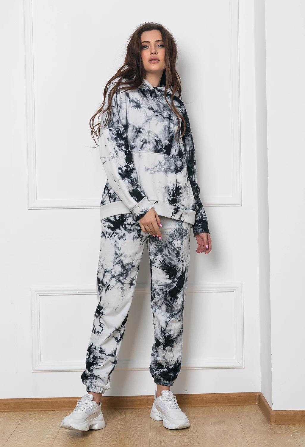 Худи женское Jetty (635-19) из футера