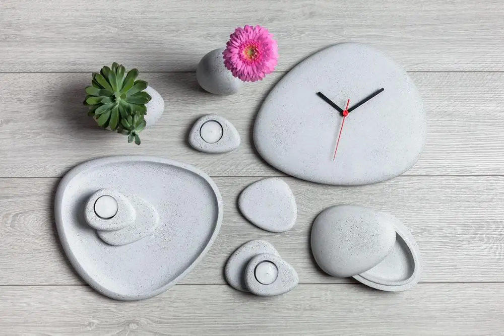 Кашпо Share-On-Stone дизайнерские аксессуары декоративный бетон | Дом и сад