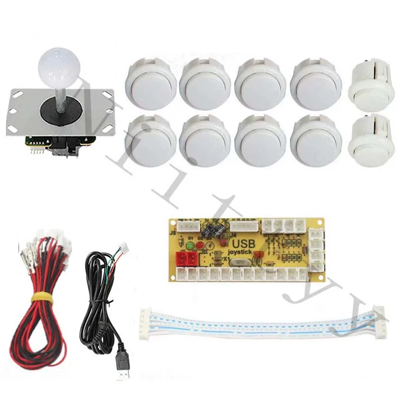 Аркадный джойстик DIY Kit Zero Delay Arcade USB Encoder Plus Sanwa Джойстик с кнопками Mame To PC PS3 5