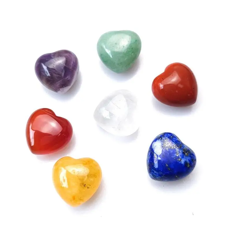 

Натуральный кристалл, 7 чакр, сердечки, энергетический камень, аметист, кварц, драгоценный камень, лазурит, сердце, медитация, прозрачная фот...