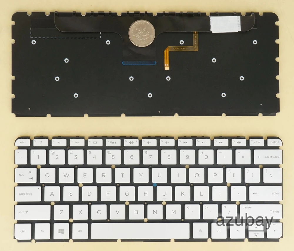 С раскладкой US UI Клавиатура для ноутбука HP Envy 13 ab 13-ab000 13t-ab000 13-ab001tu 13-ab002tu 13-ab003tu