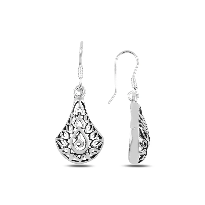 

Silver 925 Sterling Oxidized Dangle Earrings