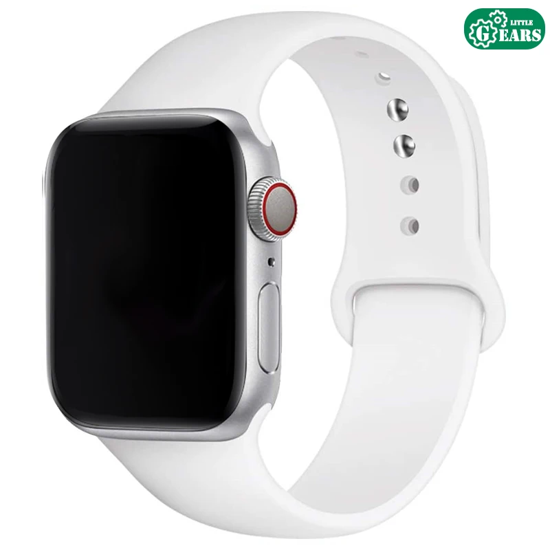 Ремешок силиконовый для Apple Watch iWatch Series 1 2 3 4 5 38 40 42 44 мм|Ремешки часов| |
