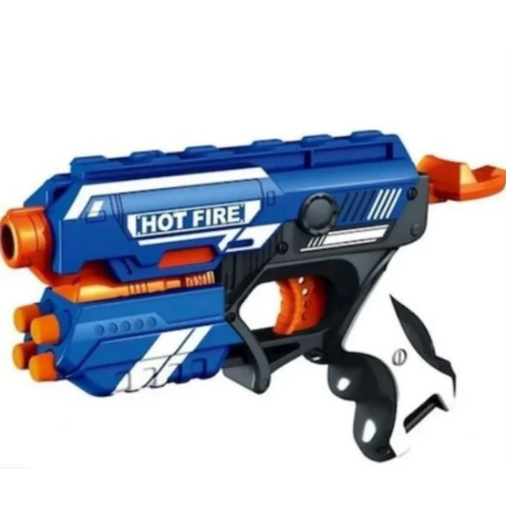Игрушечный пистолет Nerf Sponge Ranged Bullet Shooter Калибр Натуральный горячий огонь Дети