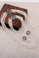 Midyat Has r Design Silver Set 2028Hand Made Silver Jewellery Set