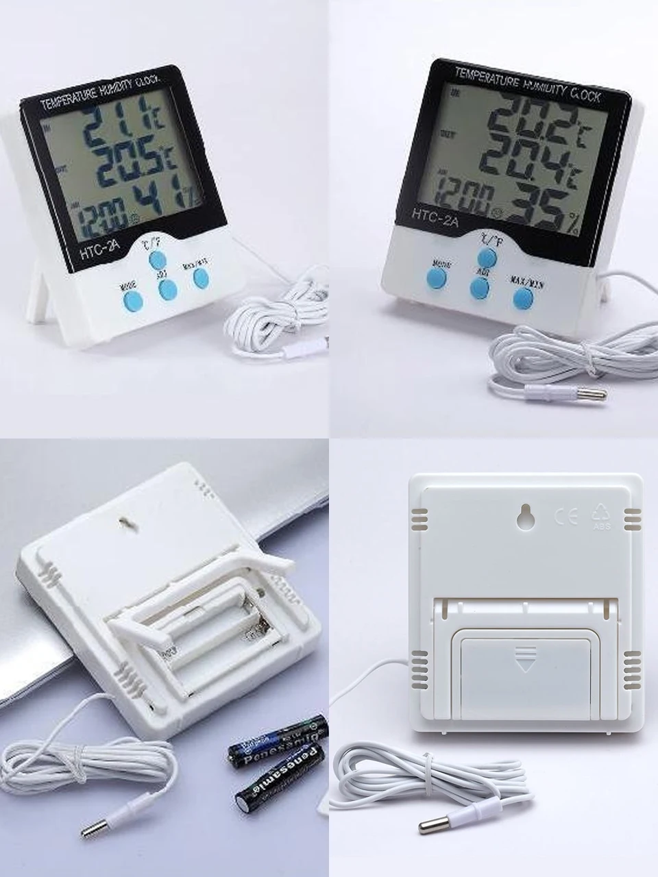 Погодная метеостанция SimpleShop 2 термометра и гигрометр измерение влажности