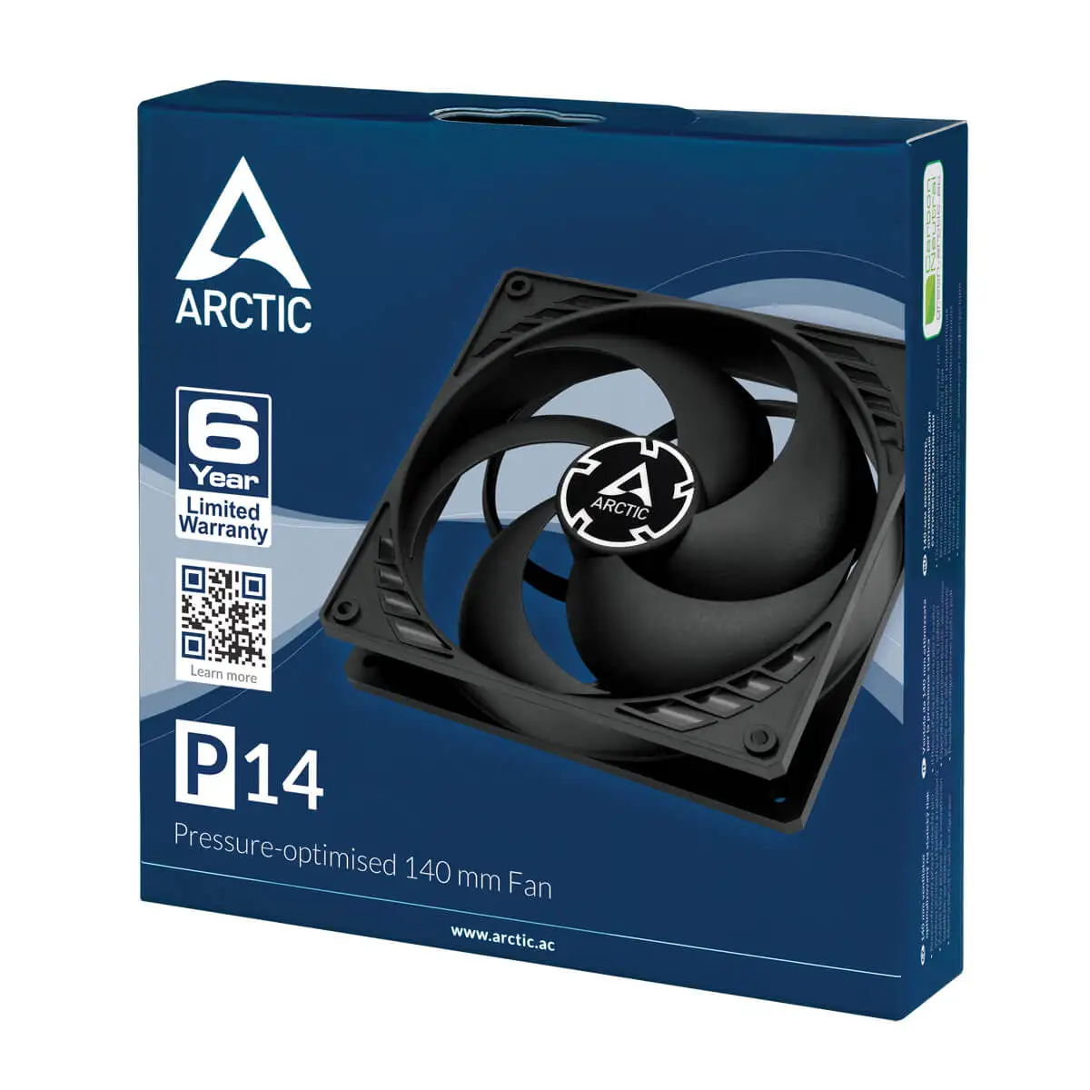 Вентилятор Arctic Р14 Black/ 5pcs Value Pack Black / Case fan |