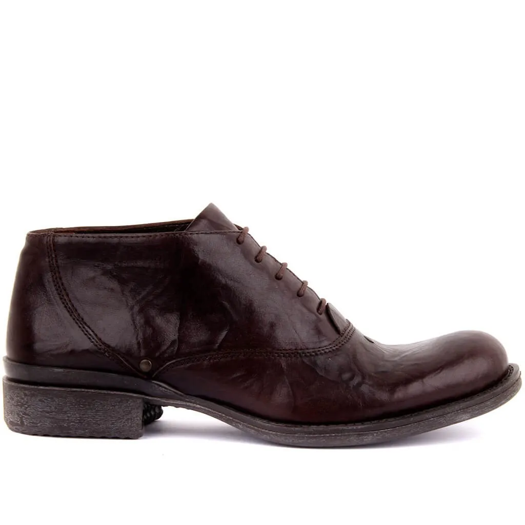 Sail Lakers-коричневые кожаные мужские ботинки | Обувь