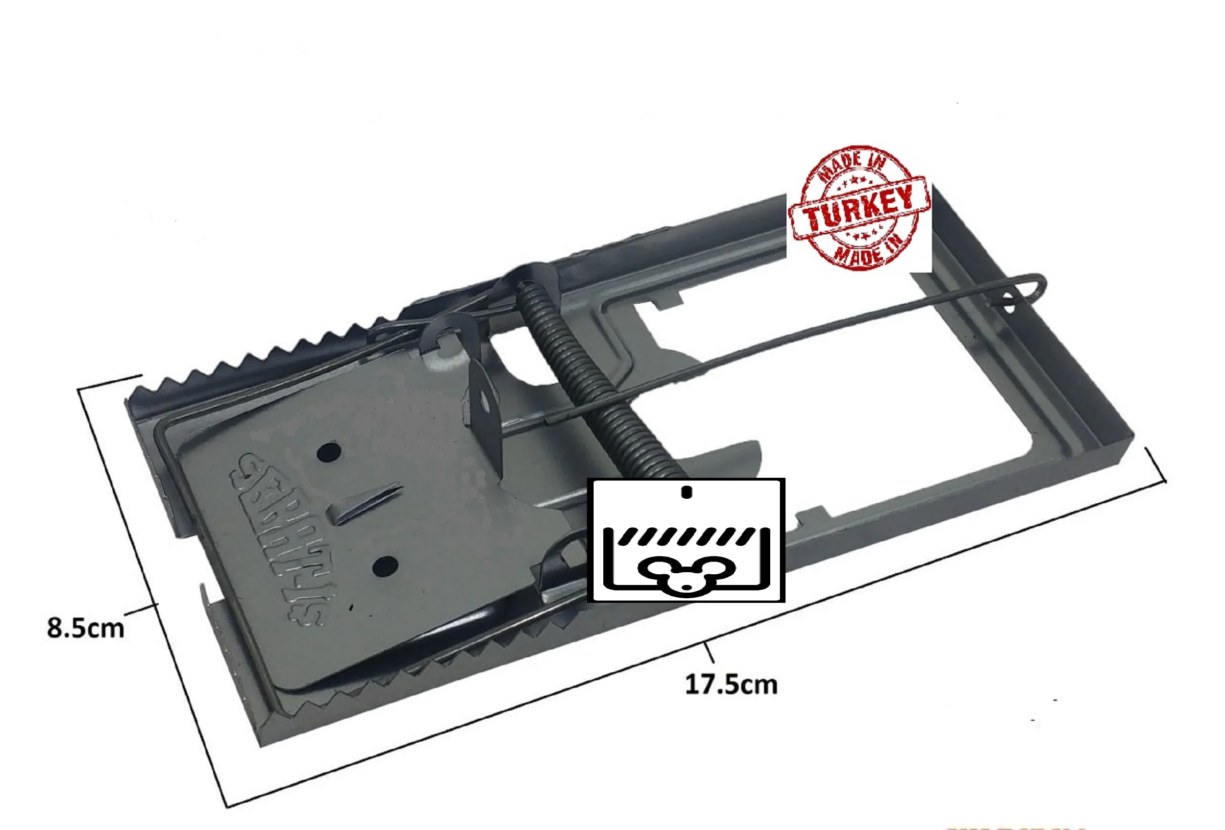 Металлическая ловушка для мыши, абсолютное решение, простое использование, Классическая ловушка для крыс, подходит для дома, магазина, офиса и фабрики