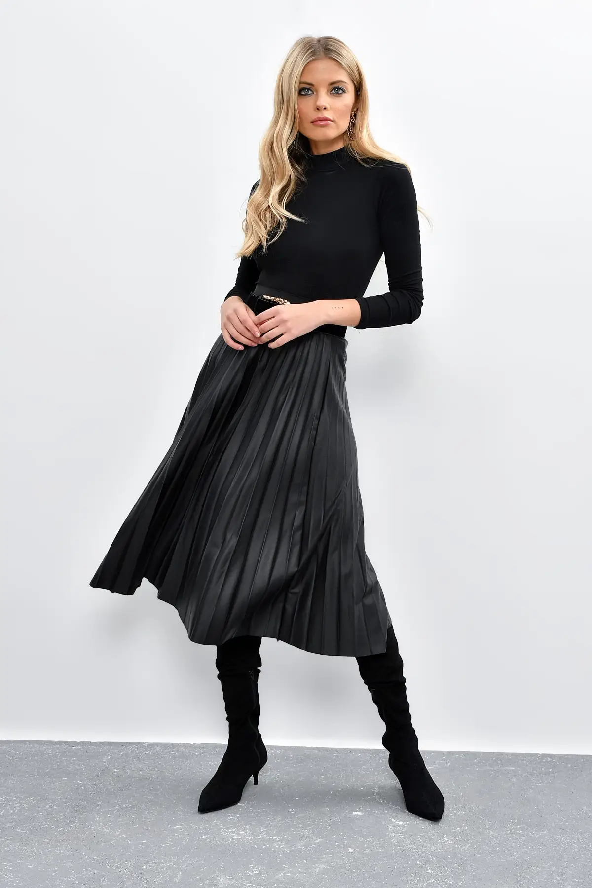 Крутая и сексуальная женская юбка из искусственной кожи TD73|Женские юбки| |