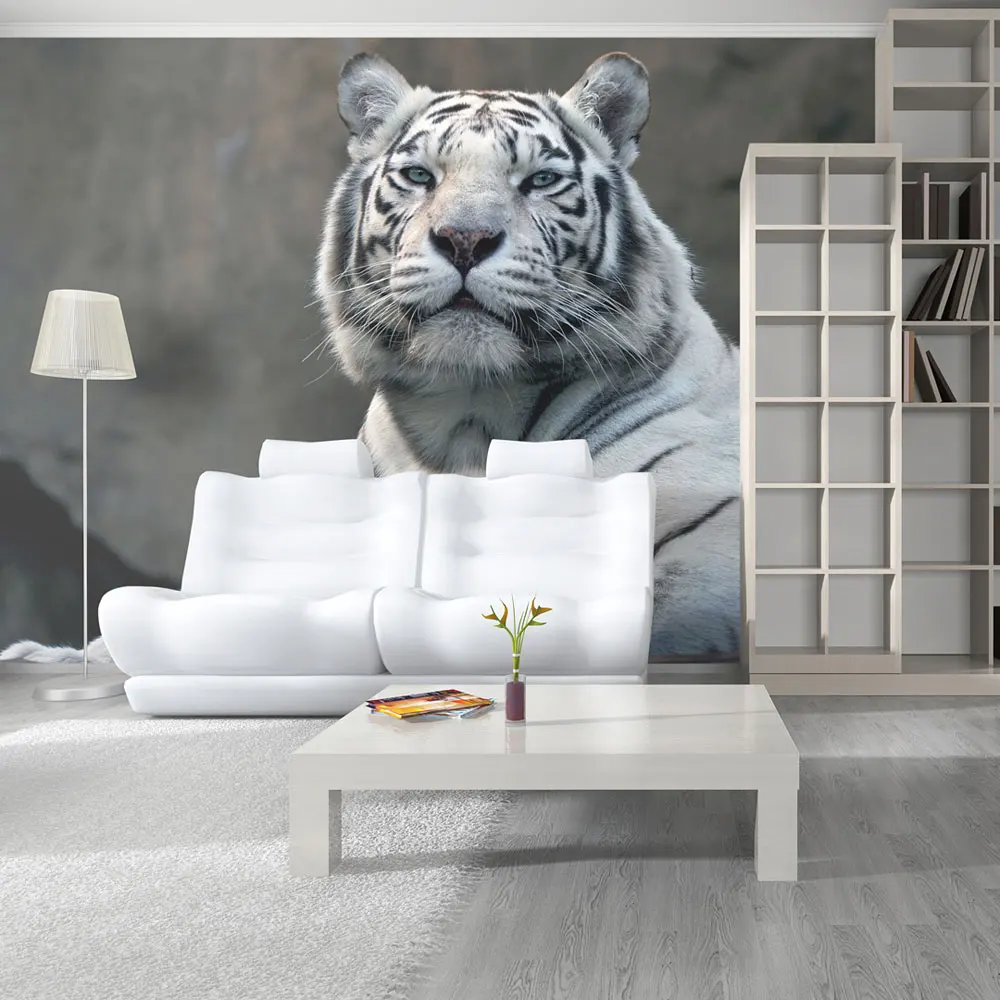 Wall mural-Tiger Bengal at the zoo - 200x154 cm | Обустройство дома