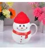 Новый год Cup чашка в форме снеговика новый Красный | Дом и сад