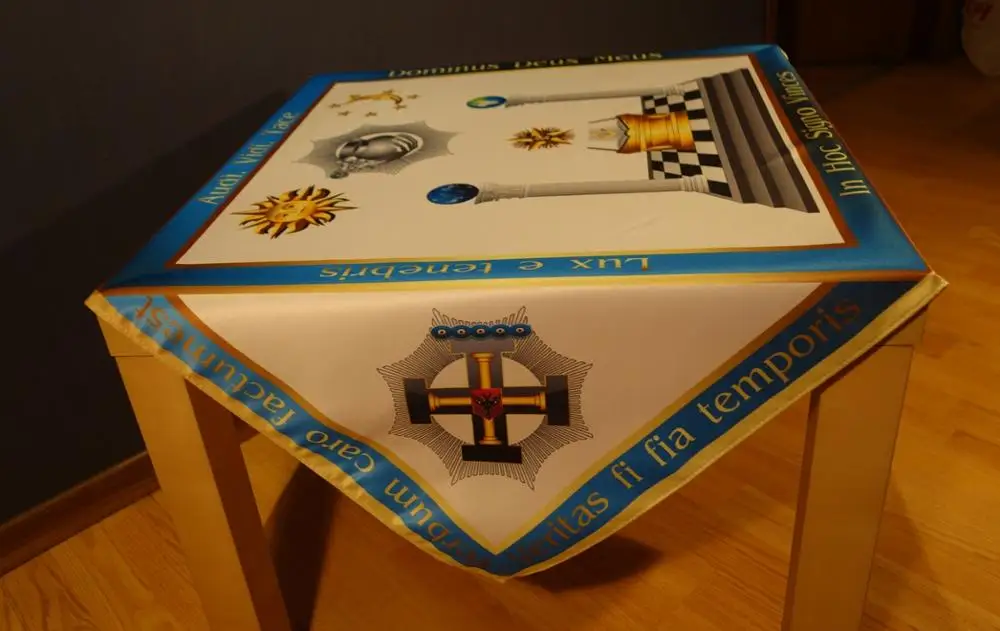 Уникальная скатерть для алтаря №2 Masonic Degrees 8 9 10 11 12 | Дом и сад