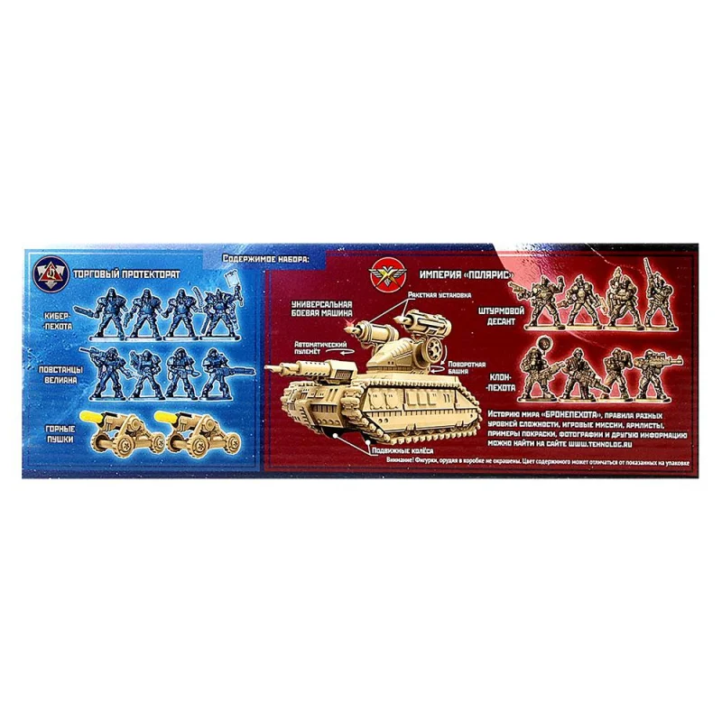 Игровой набор Схватка Бронепехота Технолог | Игрушки и хобби