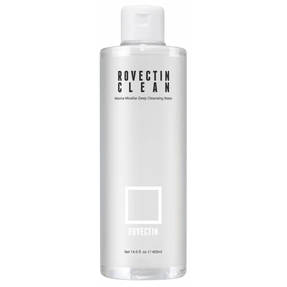 ROVECTIN Мицеллярная вода для снятия макияжа Clean Micellar Marine Deep Cleansing Water 400мл - купить по