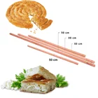 Новая натуральная Скалка из твердого дерева, Турецкая оклава, манти-равиоли, приспособление для приготовления пиццы, кухонные принадлежности для выпечки, ролик