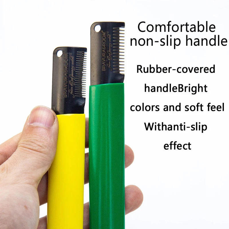 Дешево Гребень для собак, аксессуары для ошейников и собак, стальной нож для выщипывания собак