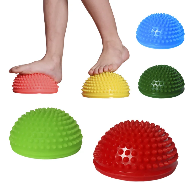 Полусфера массажная Йога половина мяча массажные мячи для ног Пилатес фитнес