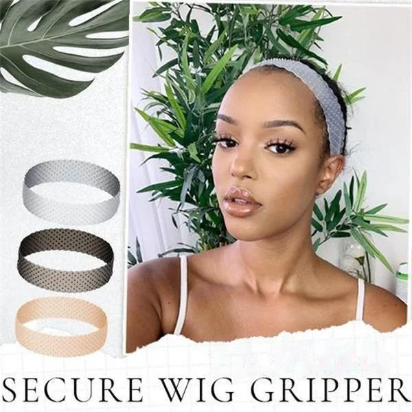 

Secure Wig Gripper Band Headband Transparent Adjustable Elastic Top Wig Grap For Lace Wigs Fix Wig Grip Women Hair Band