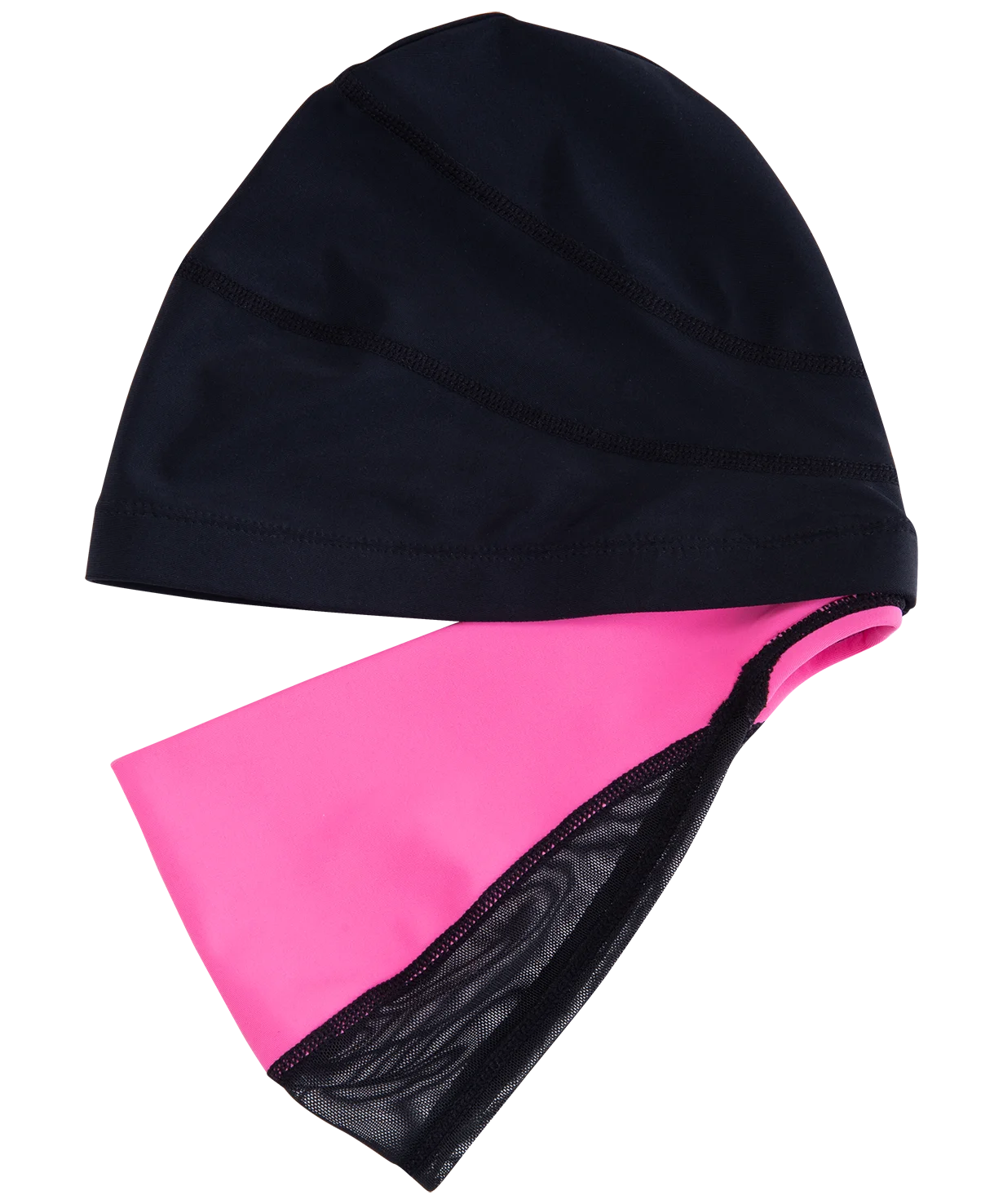 Шапочка для плавания 25degrees Duplo Black/pink полиамид |