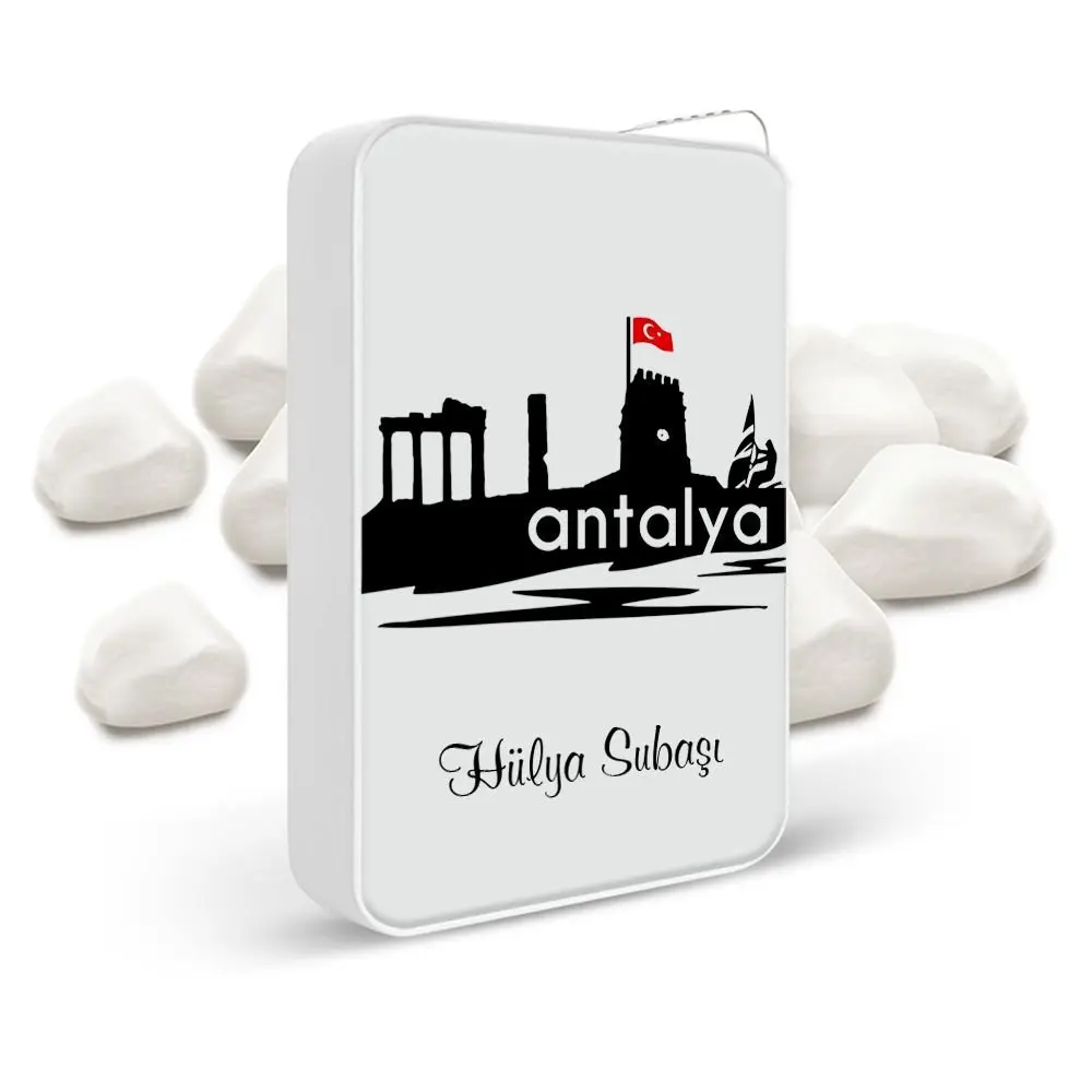 

Personalized Antalya White Metal Lighter-002