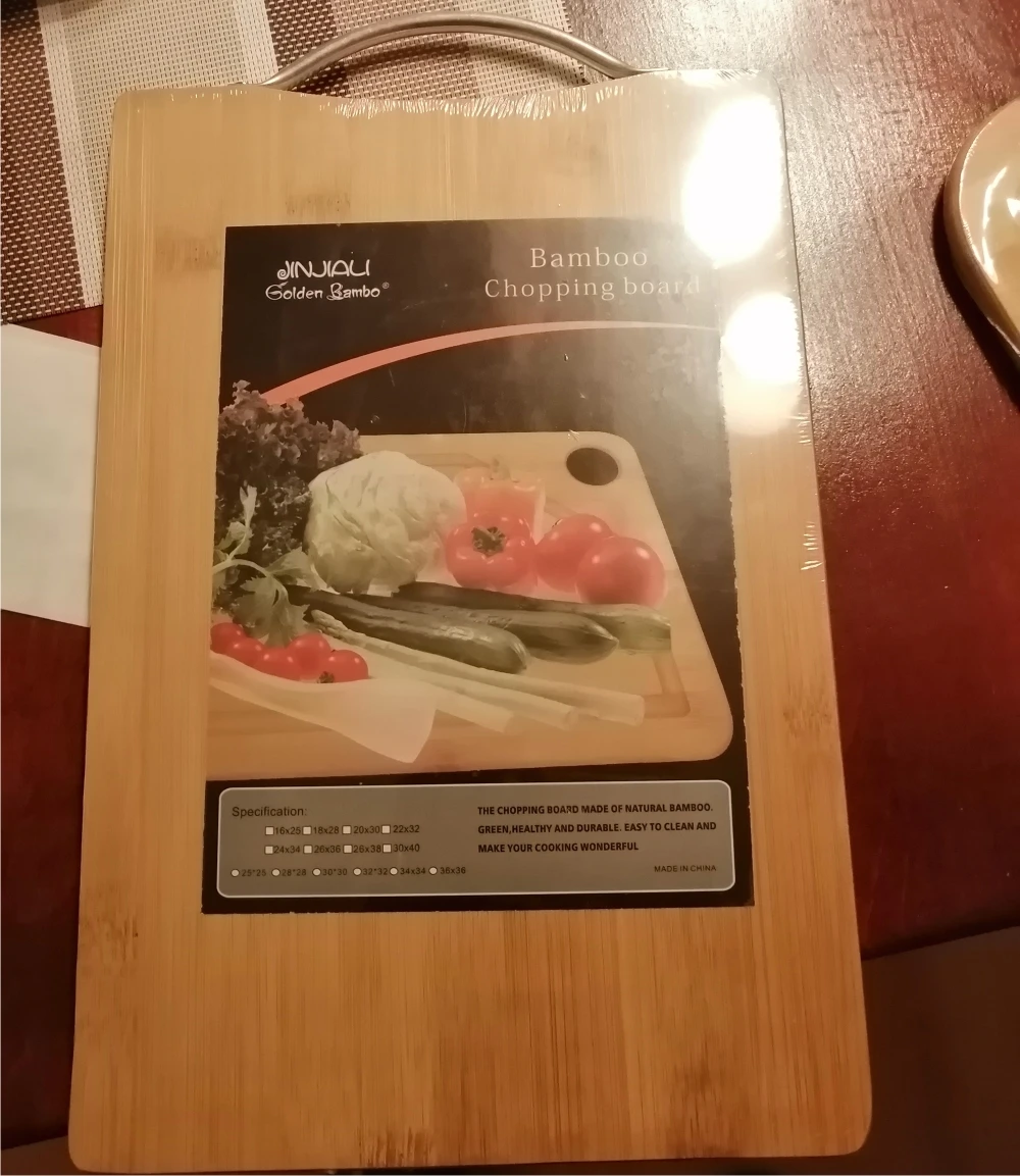 Бамбуковые доски разделочные для кухни деревянные высокого качества с ручкой |