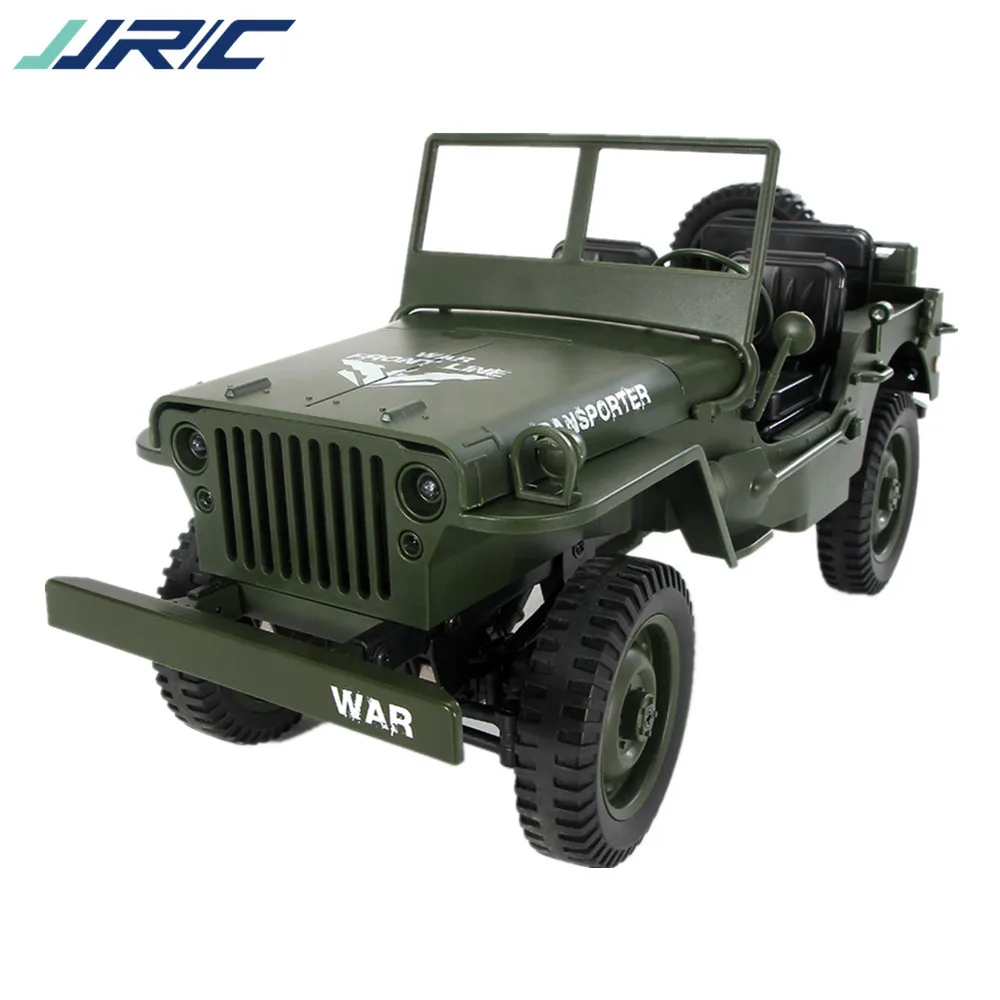 Радиоуправляемый грузовик JJRC Q65 1:10 2 4G 4WD автомобиль трансформер светильник