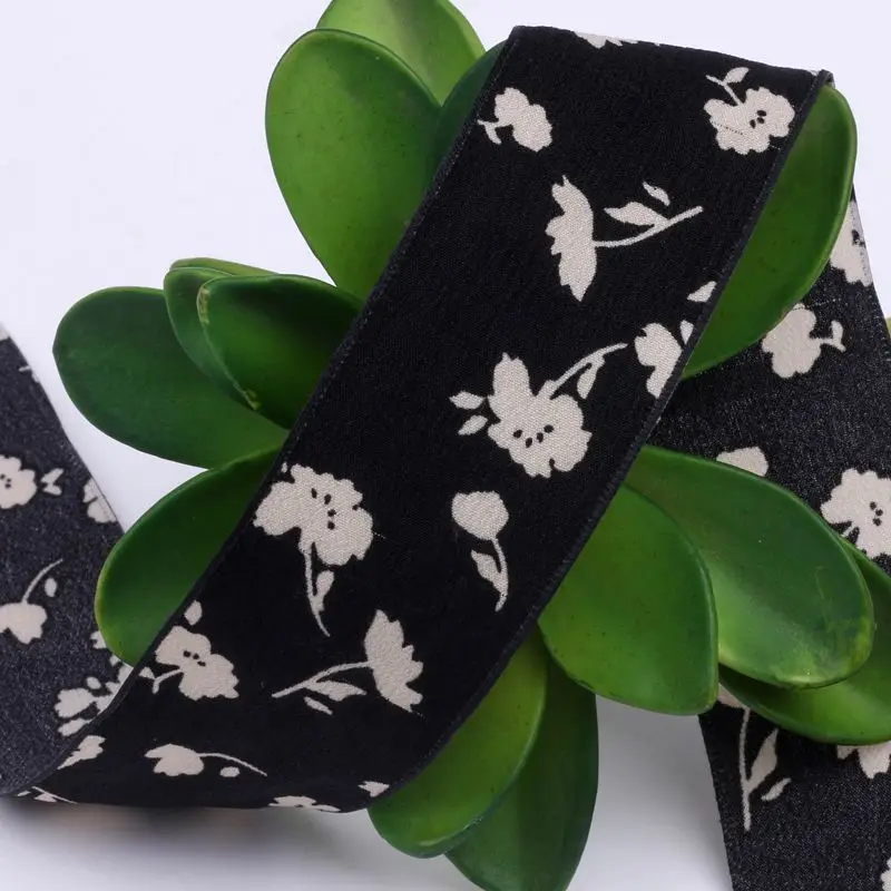 Шифоновая лента с окантовкой цветок искусственная свадебная ткань украшение для