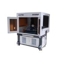 jinan acctek 20w 30w 50w 100w fiber laser marking machines for laser marking machine for metal