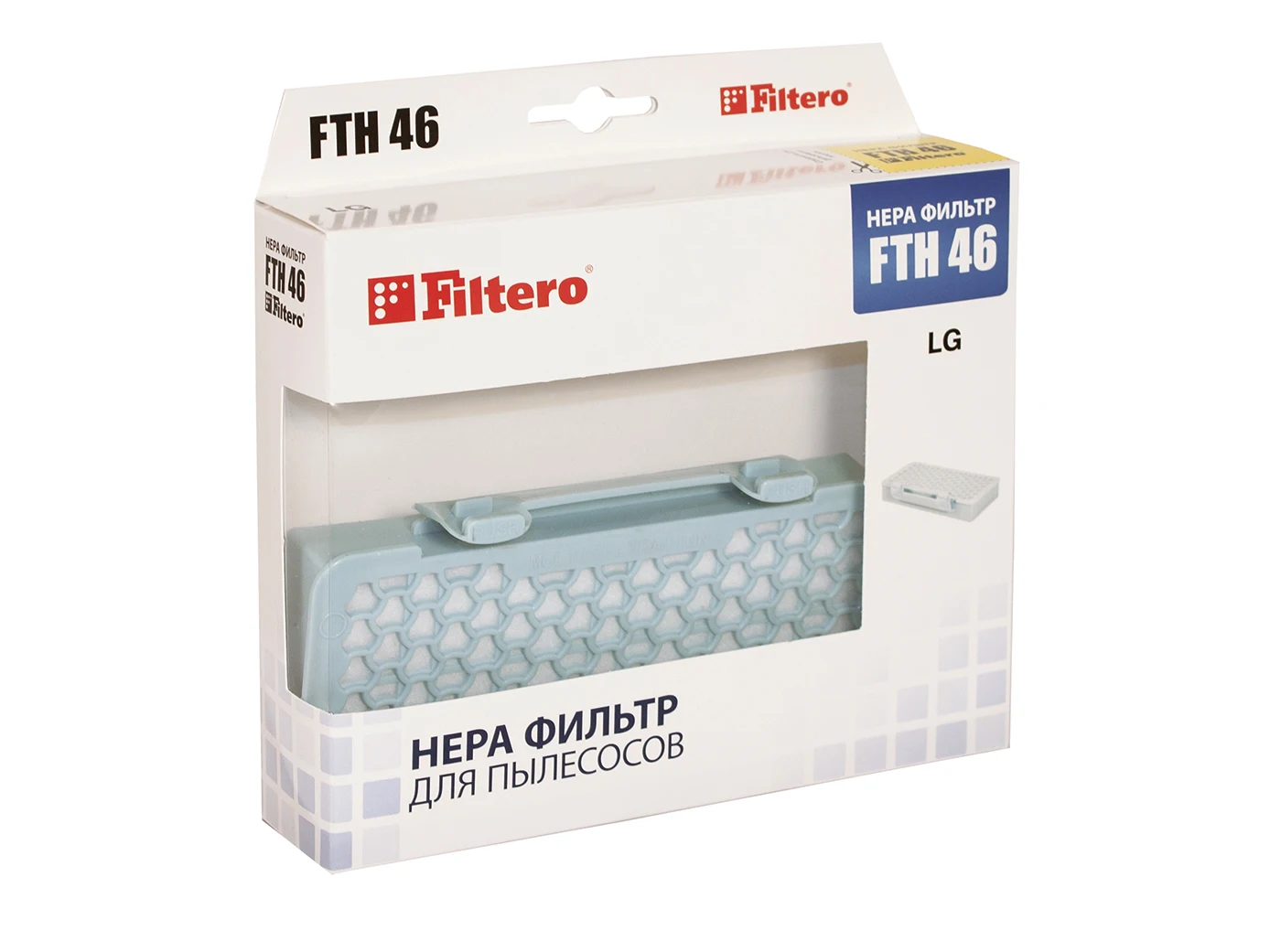 Filtero FTH 46 LGE HEPA фильтр для пылесосов LG 05854|Запчасти пылесоса| |