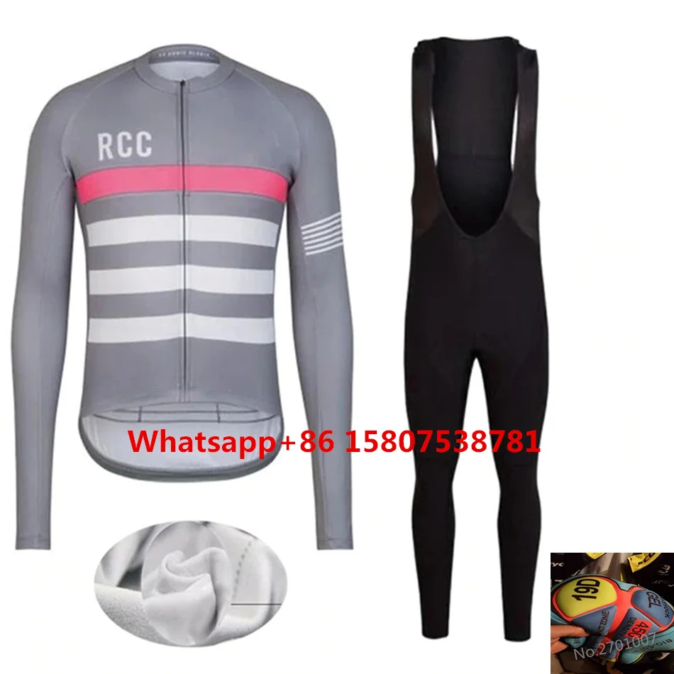 Рафа зима 2019 термо Джерси с длинным рукавом для велоспорта ropa ciclismo hombre RCC mtb