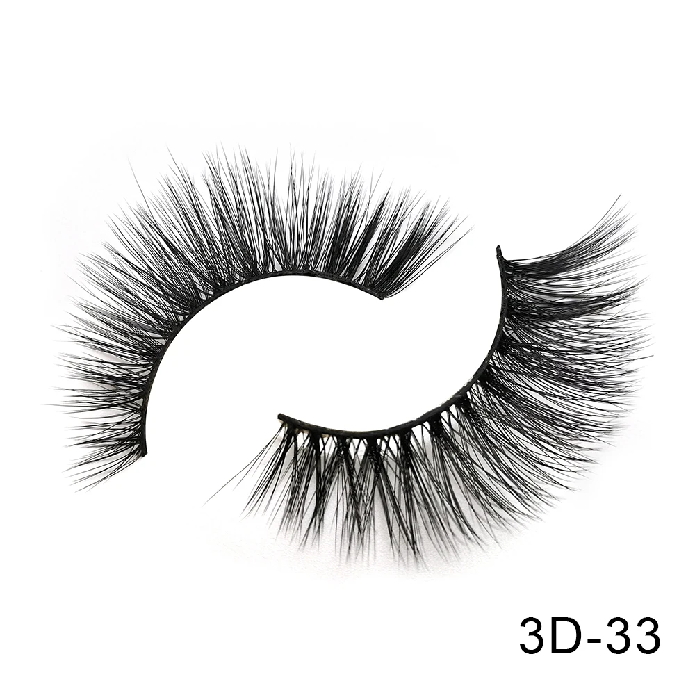 3D-33 6 пар Friholl. m Искусственные норковые ресницы натуральные длинные ресницы ручной работы макияж 25 мм Искусственные норковые ресницы 3D синтетические шелковые накладные ресницы - Цвет: 3D-33