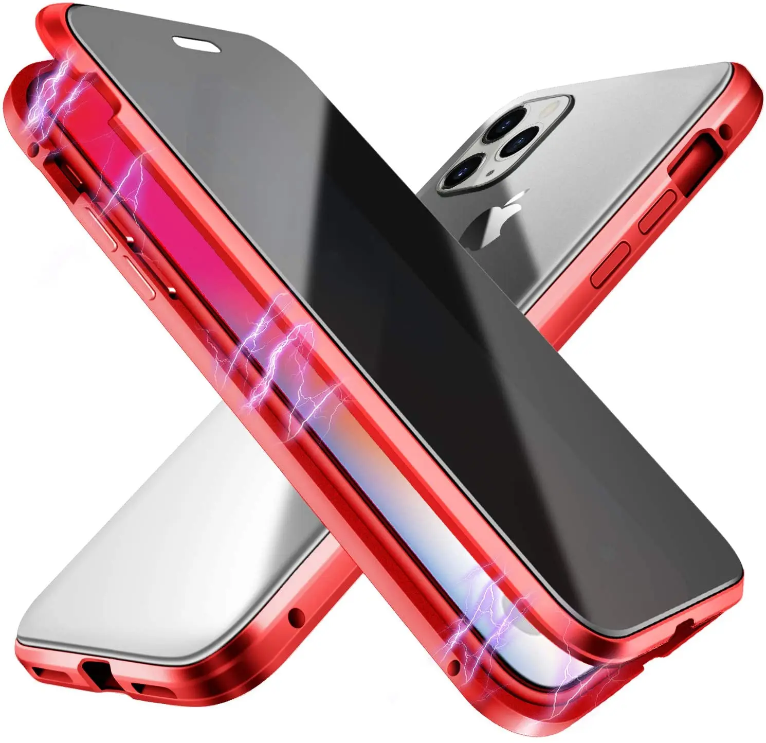 

Магнитный чехол для iPhone 12, 11 Pro, X, XR, 8, 7, 6 Plus