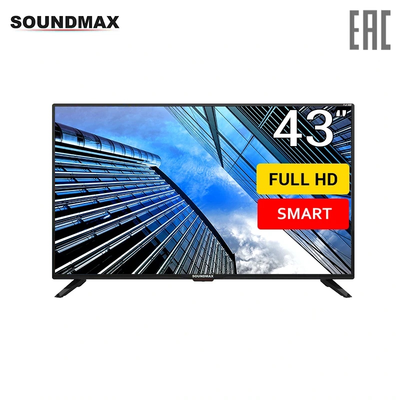 Телевизор 43&quot Soundmax SM LED43M01S FullHD SmartTV|Запчасти к телевизорам| |