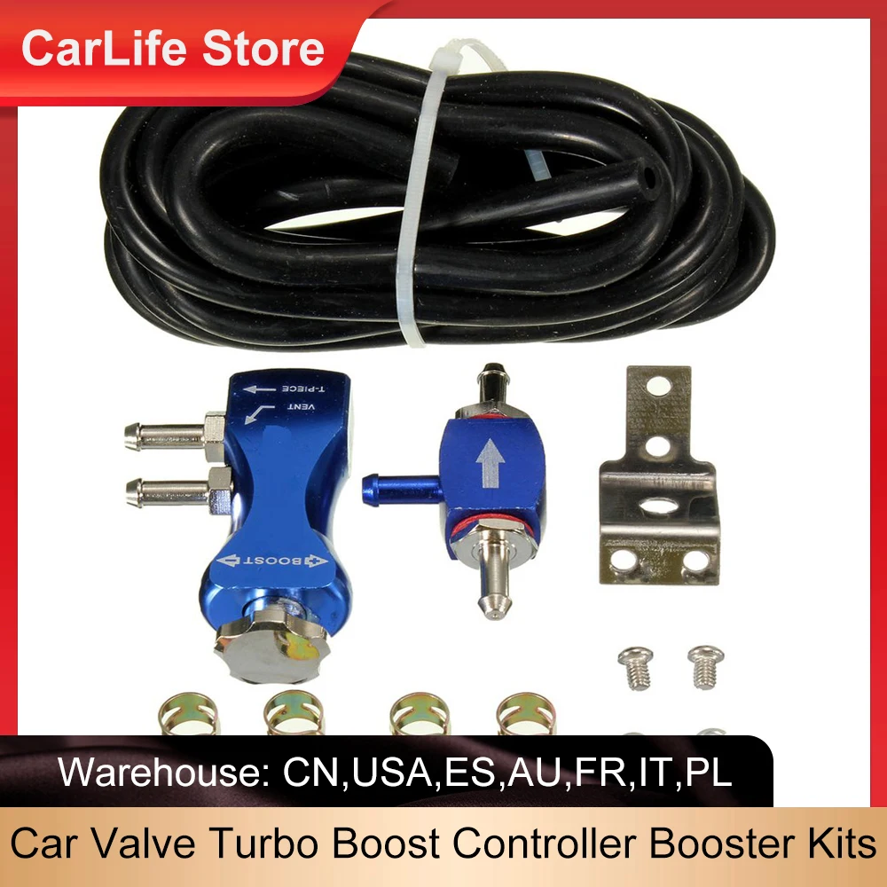 

Blue Adjustable Manual Car Valve Turbo Boost Controller Booster Kits Universal High Quality Car Accessories Durable Dropship