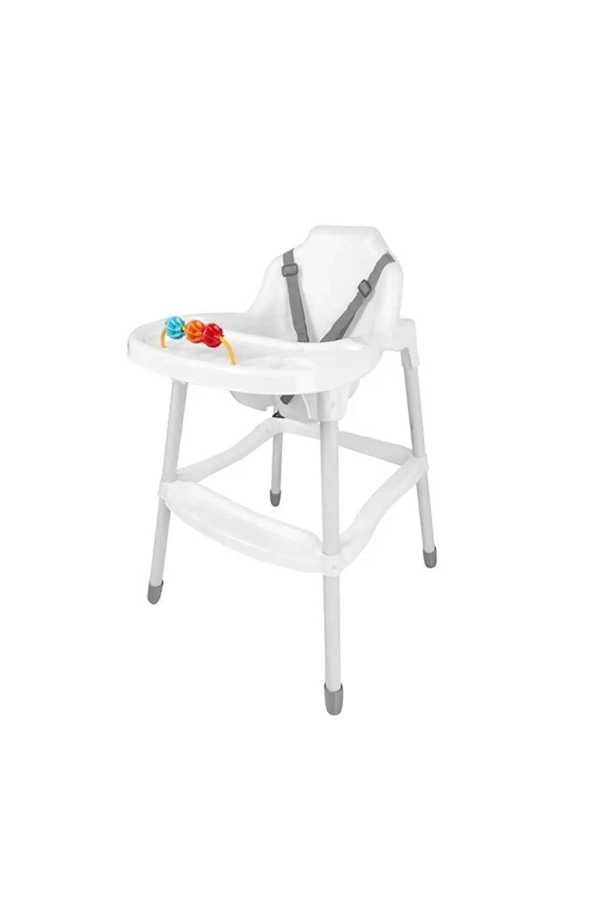 Footed Baby High Chair  Seat Belt Slippery Surfaces Anti Slip System Mom Mother Kids Healthy Family