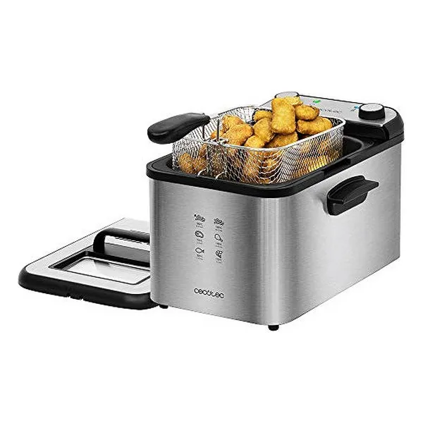 Фритюрница с глубоким содержанием жира Cecotec CleanFry Infinity 4000 4 л 3270 Вт черный
