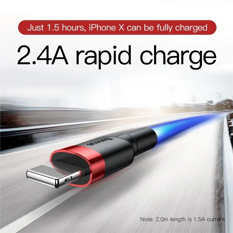 Кабель usb lightning для быстрой зарядки и передачи данных 0 5 м 1 2 3 iPhone xs max xr 8 7 6s plus 11