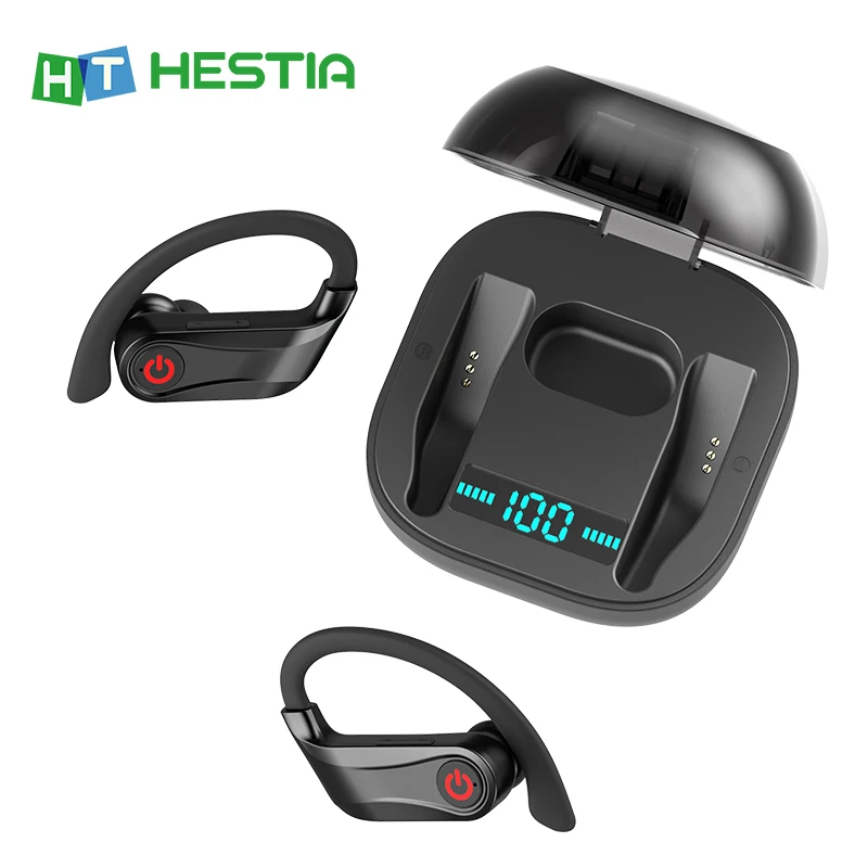 HBQ Q62 настоящие беспроводные наушники Bluetooth Tws 5 0 спортивные Handsfree Blutooth