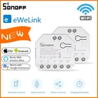 110 шт. SONOFF Dual R3 двухсторонний Wi-Fi переключатель, Портативный Таймер с измерением мощности, модуль умного дома, работа с Alexa Google Home