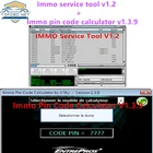2020 IMMO калькулятор с контактным кодом V1.3.9 для Psa Opel Fiat Vag разблокированный с IMMO сервисный Инструмент V1.2 Pin код и Immo выключен работает